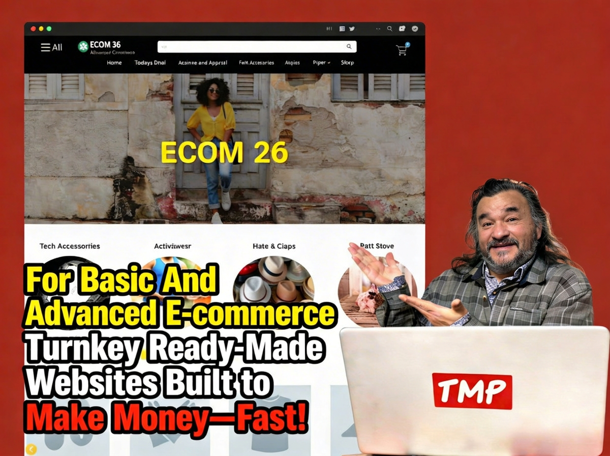 ECOM 26 Launch Video: A Fast, Flexible Website for Basic eCommerce