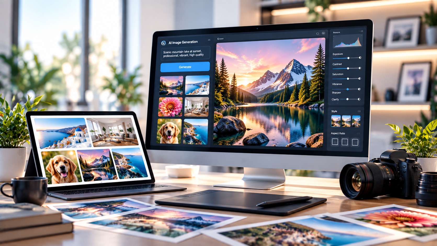 AI creative services for custom imagery, visual storytelling and marketing content by Tone Media Promotions